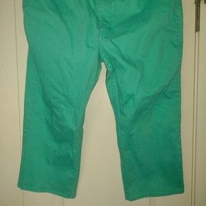 Riders Lee light green Capri jeans